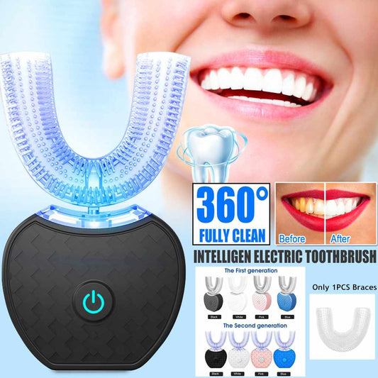 Electric Toothbrush Whitening Blue Light